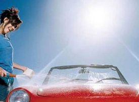 夏季安全洗车
